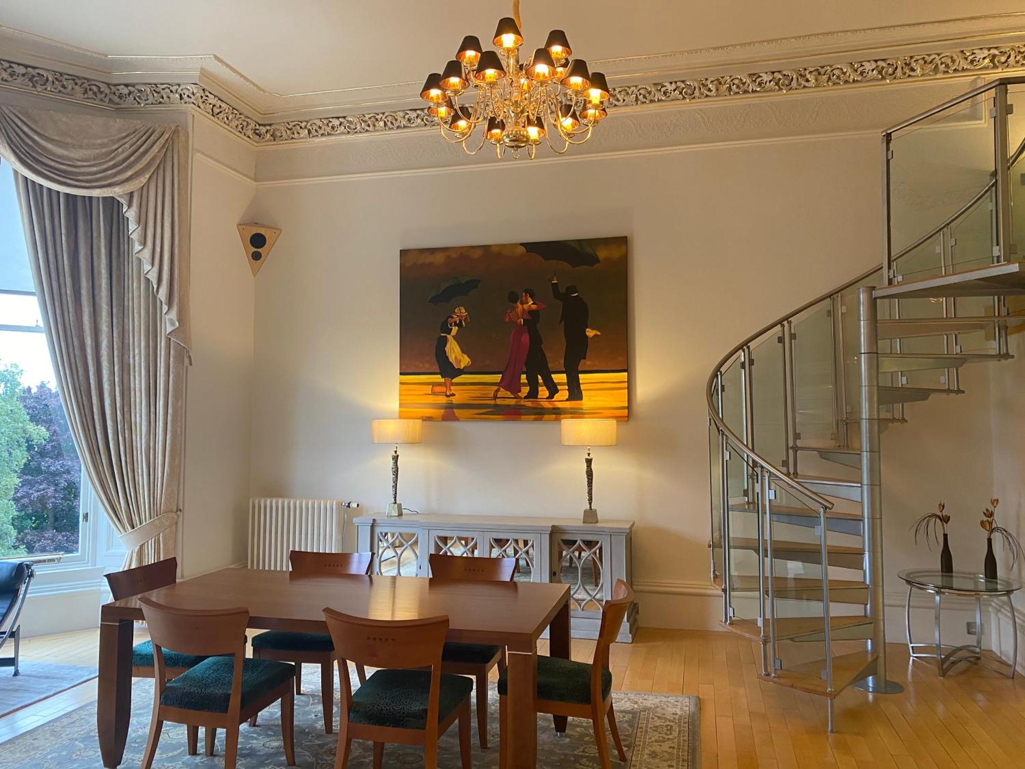 Apartamento Perfect In The Park Glasgow Exterior foto